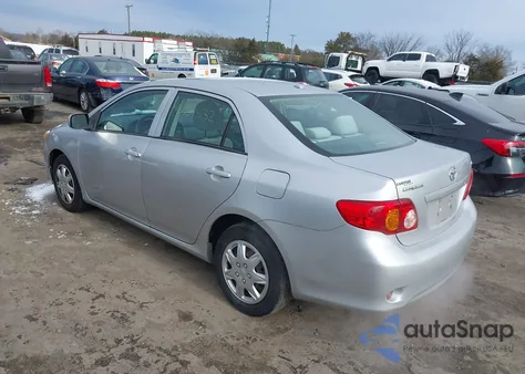 2009 Toyota Corolla Le from USA, damaged, VIN 2T1BU40E69C155218